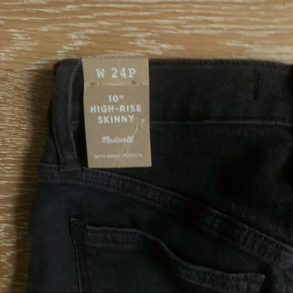 Madewell | High-Rise Skinny Jeans in Starkey Wash Petite 24 NWT - Picture 7 of 10